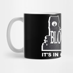 Bloodhound Pix "It's In Our Blood" Logo Mug